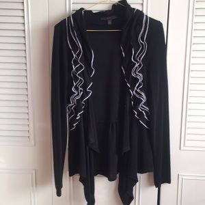 Black cardigan, size PL, good condition